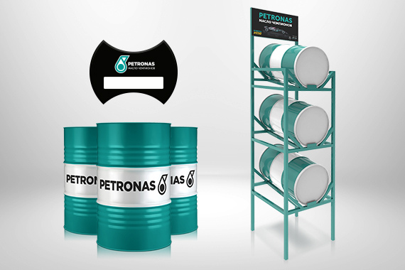 При заказе 3 бочек Petronas - брендированная стойка в подарок! Только для новых клиентов СиндикаОйл!