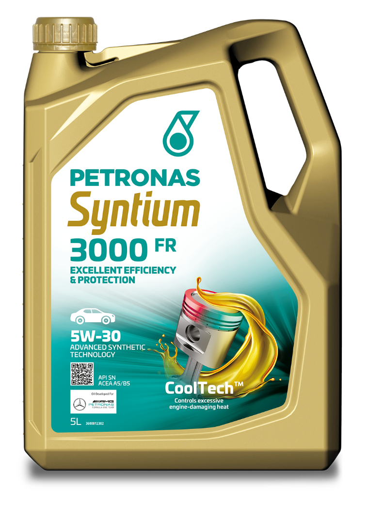 PETRONAS SYNTIUM 3000 ペトロナスエンジンオイル5W-30 - エンジン、過 ...